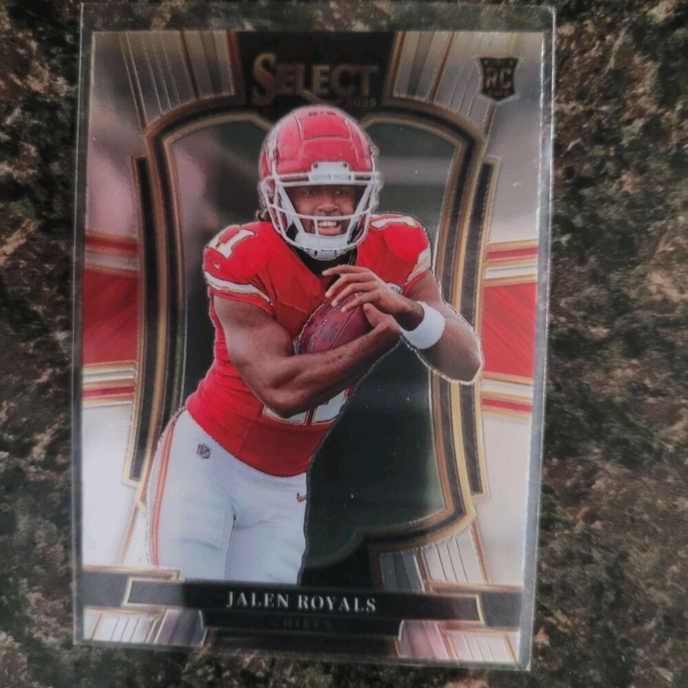 Jalen Royals Panini Select Premier Level Rookie 2025 Football Chiefs #108